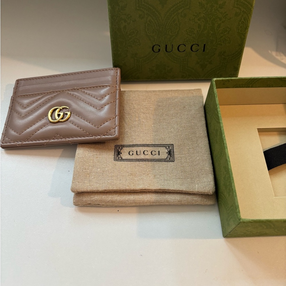 GUCCI MARMONT CARD CASE - Picture 4 of 6